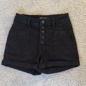 Judy Blue High Waist Black Shorts